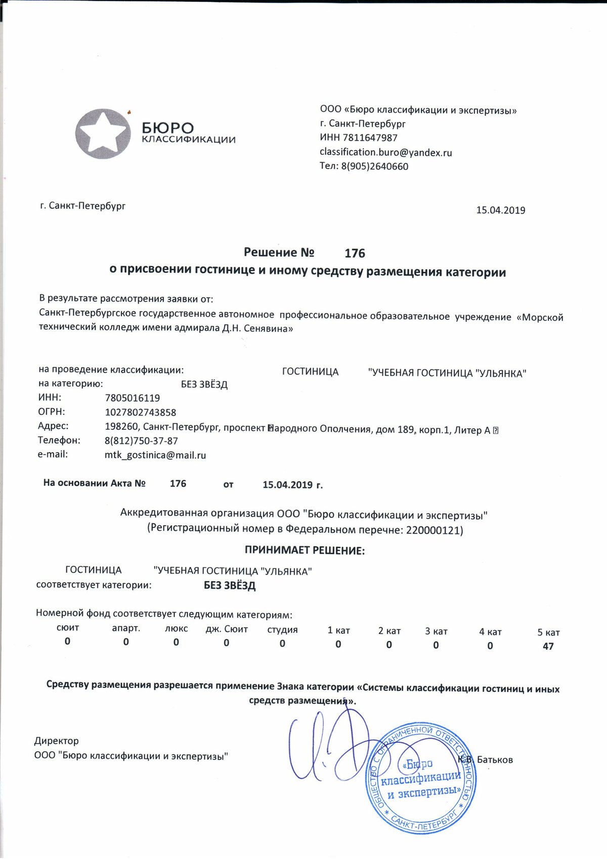 Учебная гостиница МТА Учебная гостиница