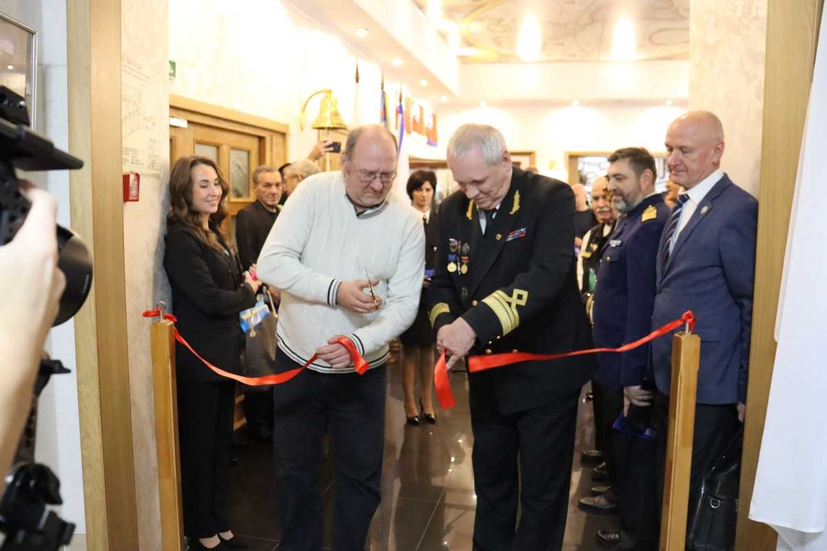 Открытие конкурса по стендовому судомоделизму.
