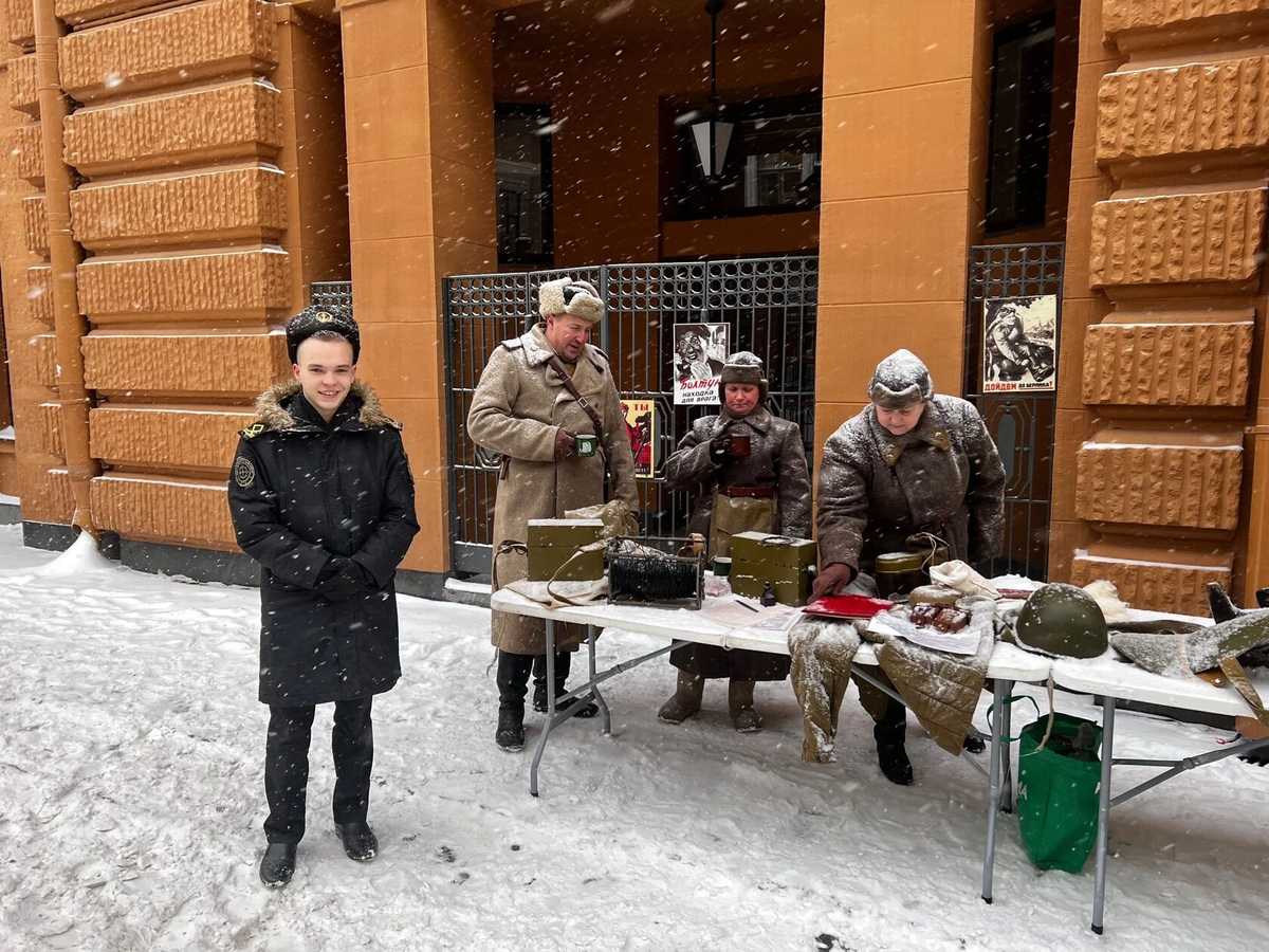 Памятные мероприятия к снятию блокады Ленинграда