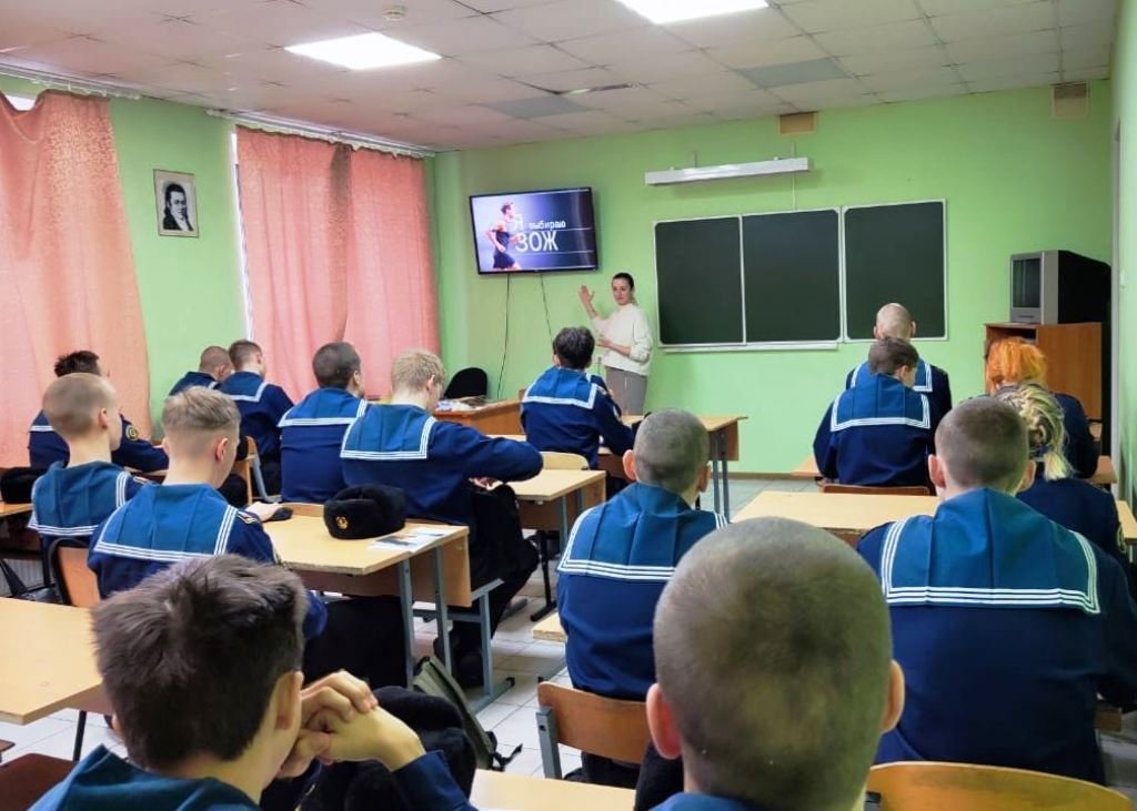 Курсанты МТА за здоровый образ жизни