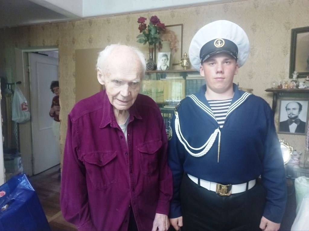 Морская техническая академия поздравила Николая Кирилловича Сенявина с 93-летием
