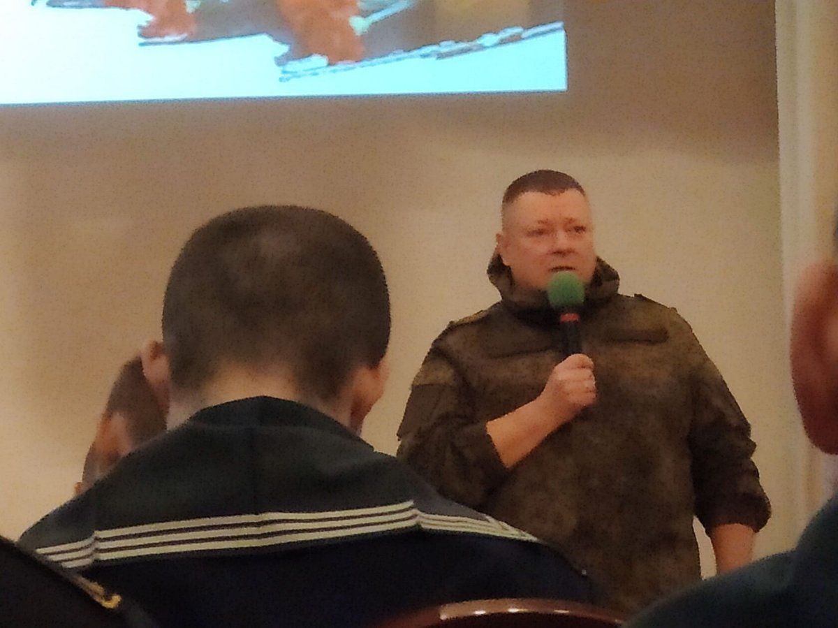 Встреча с сотрудником академии, участником СВО
