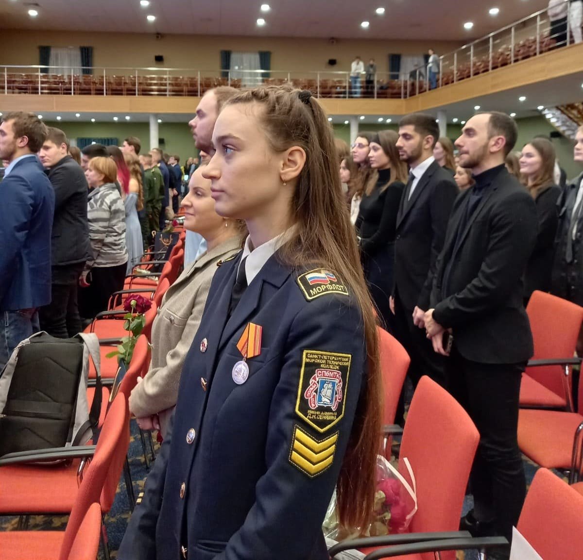 Курсант академии получила стипендию Правительства Санкт-Петербурга Курсант академии получила стипендию Правительства Санкт-Петербурга