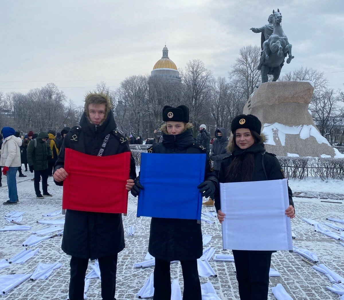 Участие в патриотическом флешмобе