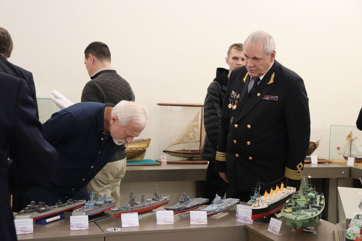 Открытие конкурса по стендовому судомоделизму