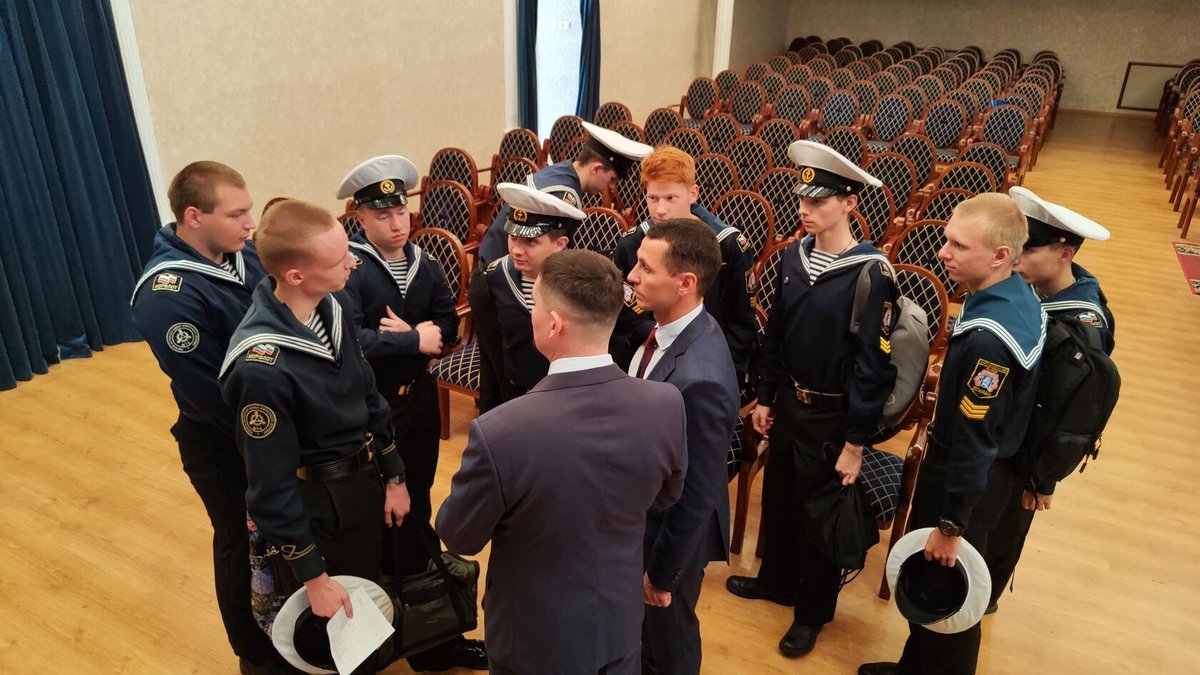 Встреча с сотрудниками Пограничного Управления ФСБ России по западному арктическому району