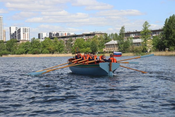 Шлюпочная регата «Открытое первенство СПБ МТА имени адмирала Д.Н Сенявина»
