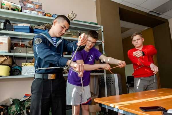 Курсанты МТА приняли участие в профориентационной игре «Вектор успеха»