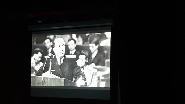 Курсанты МТА приняли участие просмотре фильма «Историческая реконструкция Нюрнбергского процесса» Курсанты МТА приняли участие просмотре фильма «Историческая реконструкция Нюрнбергского процесса»