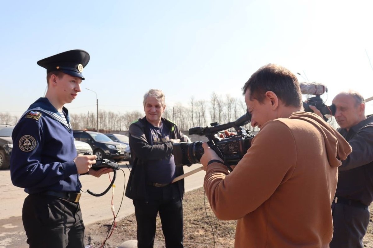 Курсанты Морской технической академии на связи с МКС Курсанты Морской технической академии на связи с МКС