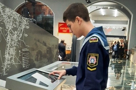 Открытие интерактивной экспозиции о маршале Говорове Открытие интерактивной экспозиции о маршале Говорове