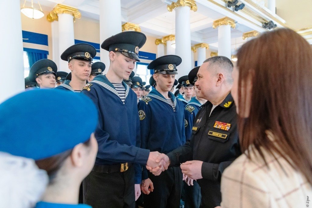Курсанты Морской технической академии вступили в ряды «Юнфлота»