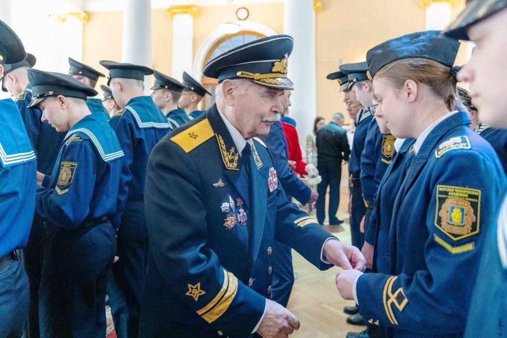 Курсанты Морской технической академии вступили в ряды «Юнфлота»