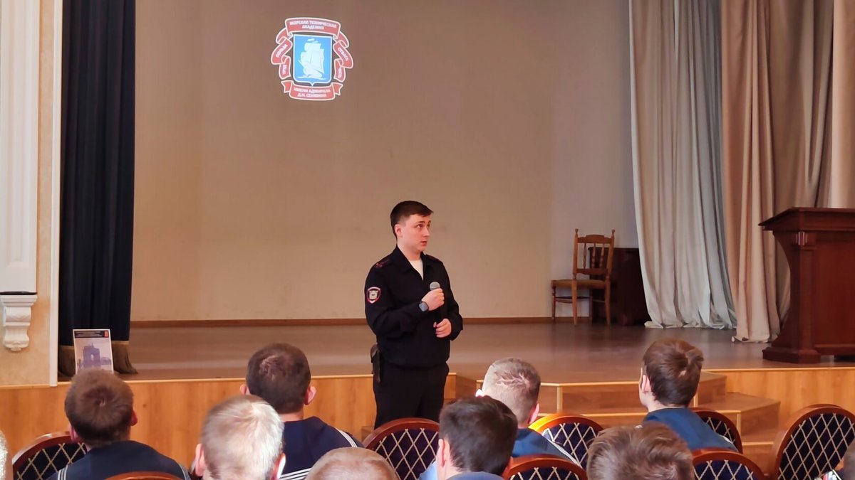 Встреча курсантов с представителями МВД