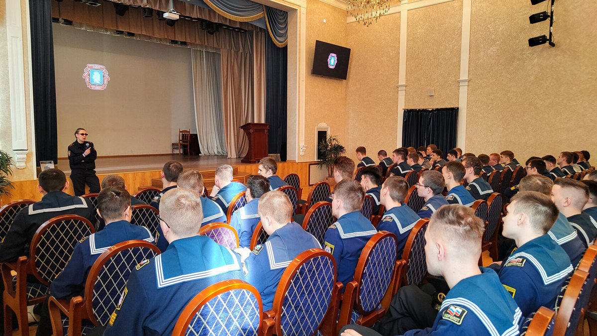 Встреча курсантов с представителями МВД