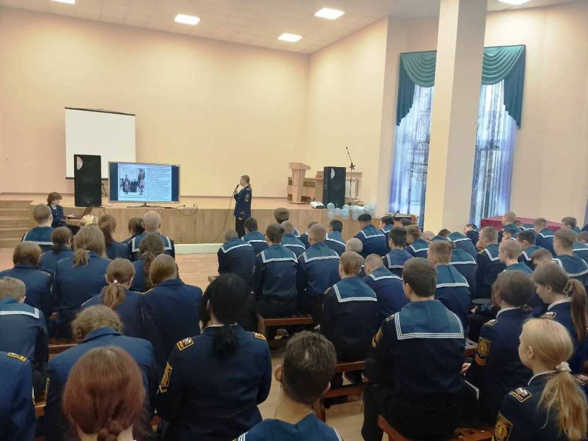 В Морской технической академии почтили память героев Собибора