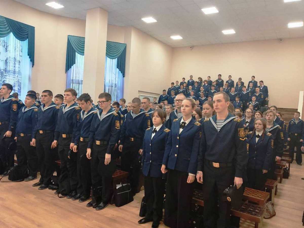 В Морской технической академии почтили память героев Собибора