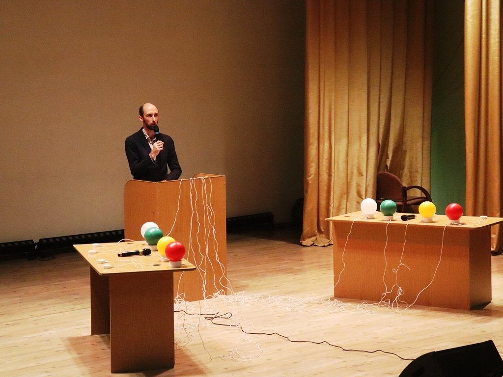 Открытие XVII фестиваля интеллектуальных игр «ИНТИГРА-ИНТРИГА» в Морской технической академии Открытие XVII фестиваля интеллектуальных игр «ИНТИГРА-ИНТРИГА» в Морской технической академии