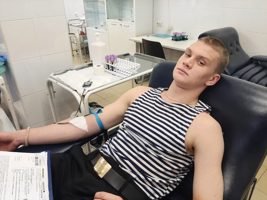 Донорская акция ко Дню студента