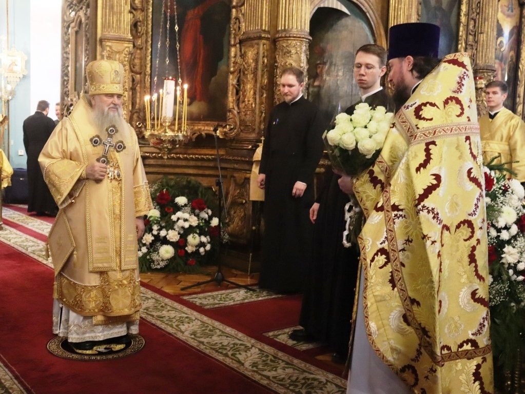 В Санкт-Петербурге прошла Божественная литургия в честь апостола Андрея Первозванного В Санкт-Петербурге прошла Божественная литургия в честь апостола Андрея Первозванного