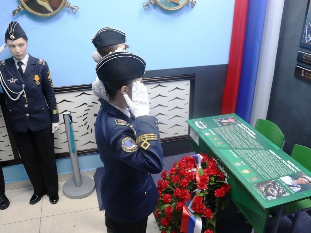 Герои нашего времени: в Морской технической академии открыли «Парту Героя» Герои нашего времени: в Морской технической академии открыли «Парту Героя»