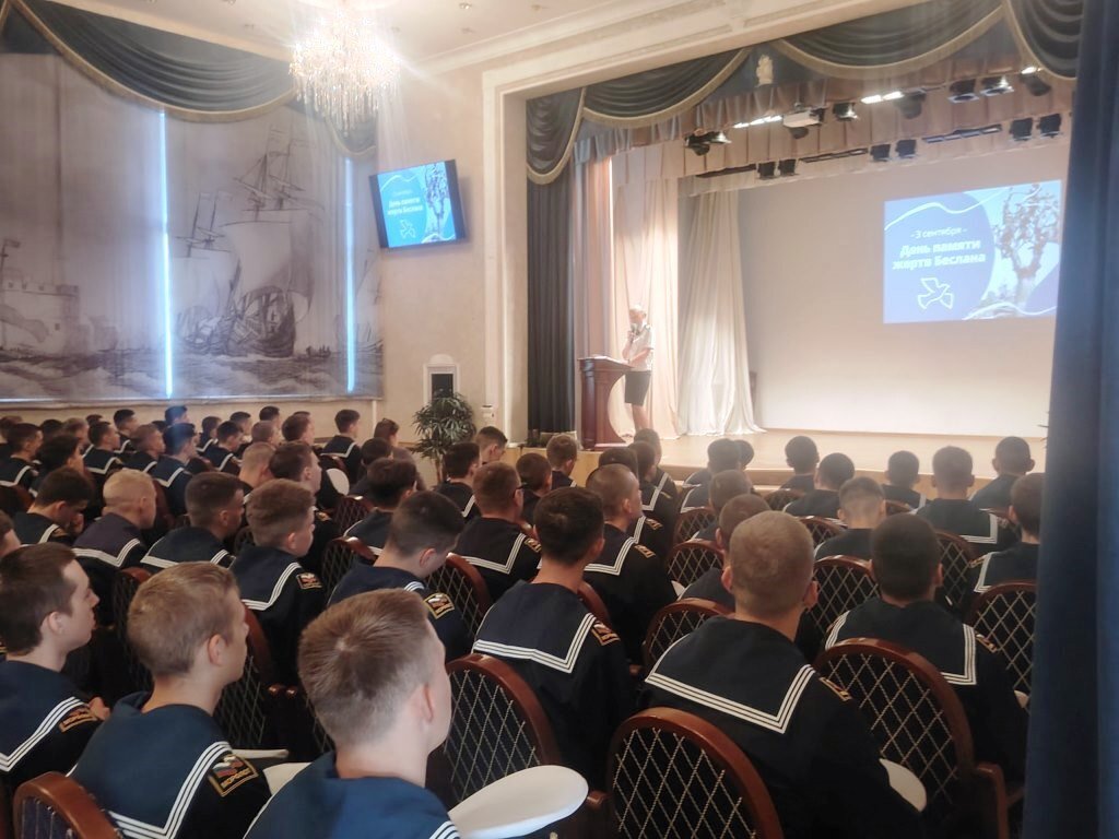 В Морской технической академии почтили память жертв Беслана