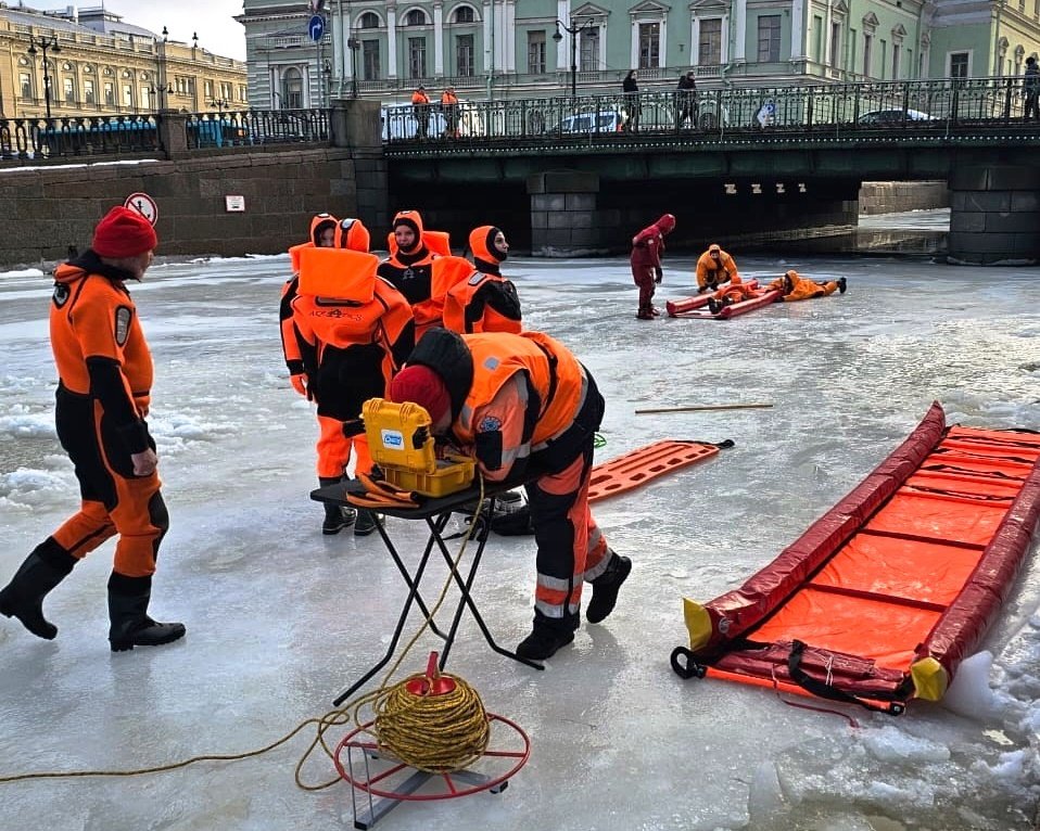 Тренировка на акватории