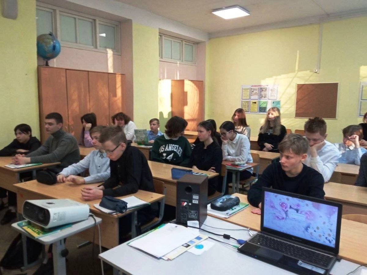 Курсанты в школе Курсанты в школе