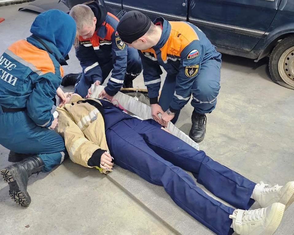 Спасатели в Выборге