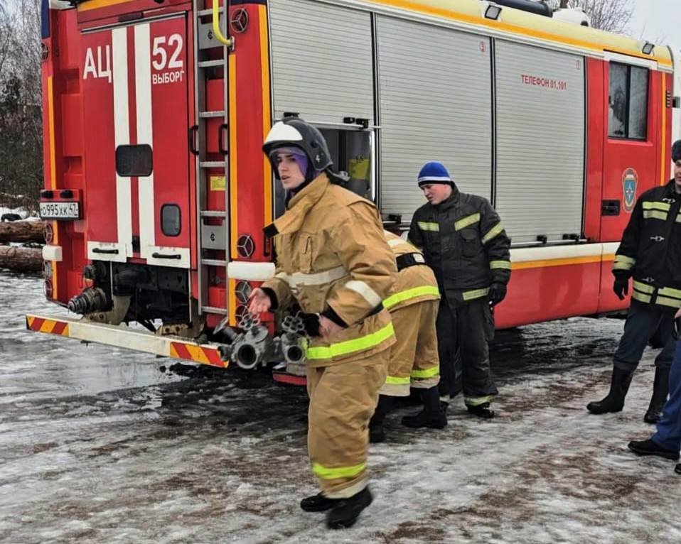 Спасатели в Выборге