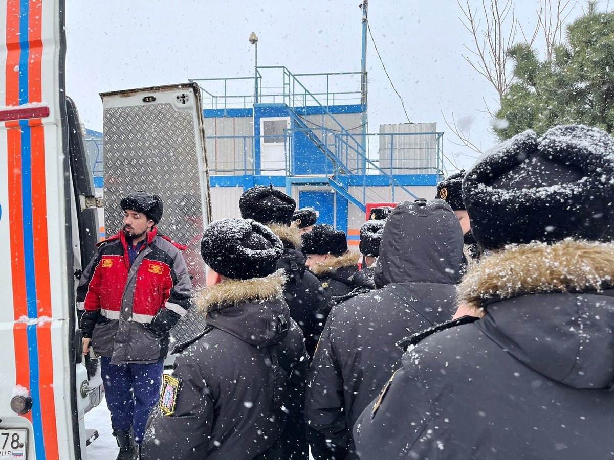 Занятие для спасателей в преддверии профессионального праздника