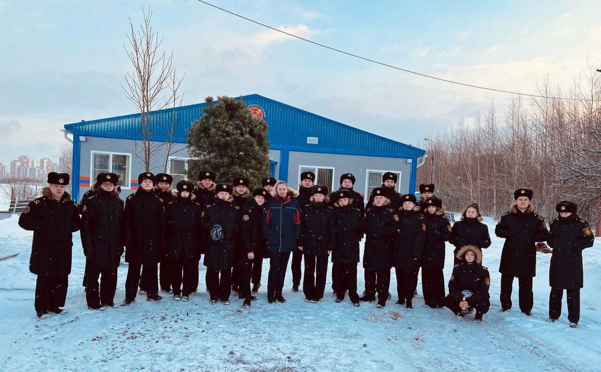 Занятие для спасателей в преддверии профессионального праздника