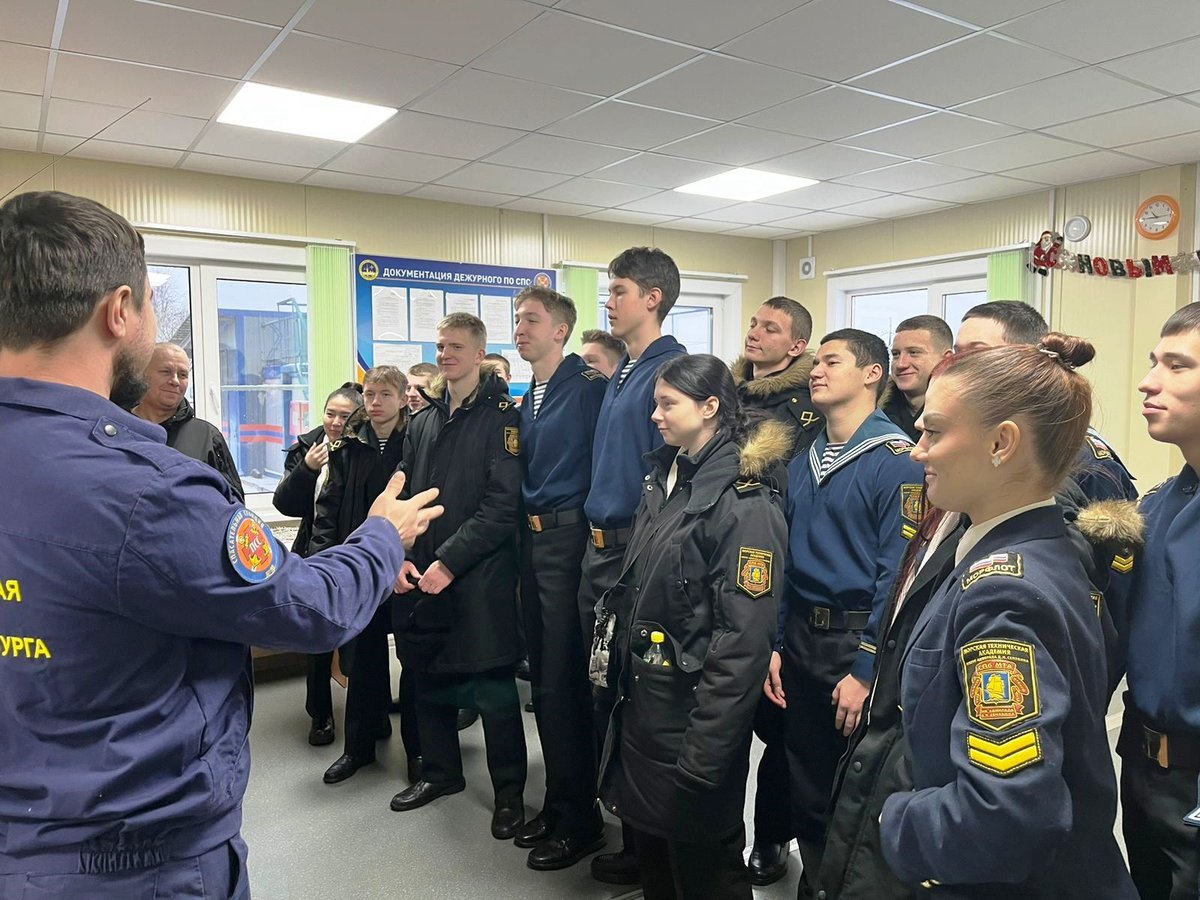 Занятие для спасателей в преддверии профессионального праздника