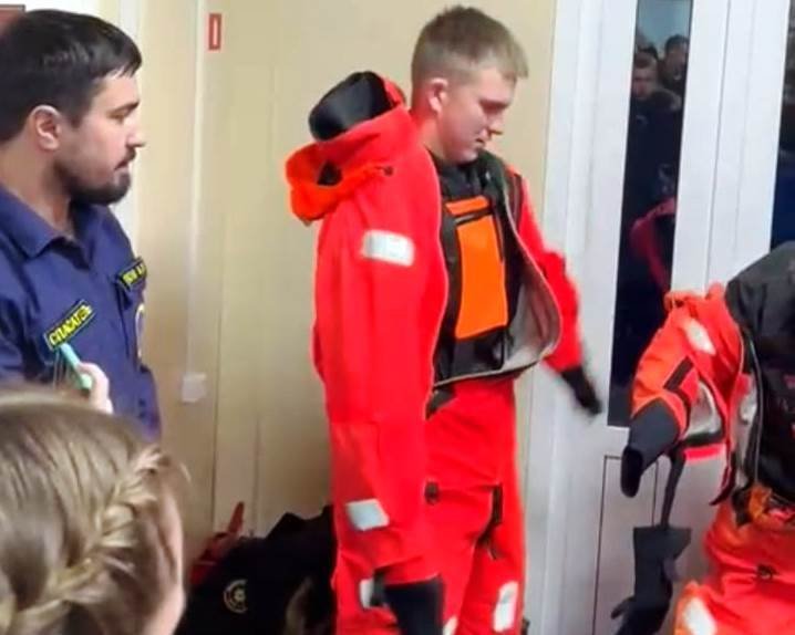 Занятие для спасателей в преддверии профессионального праздника