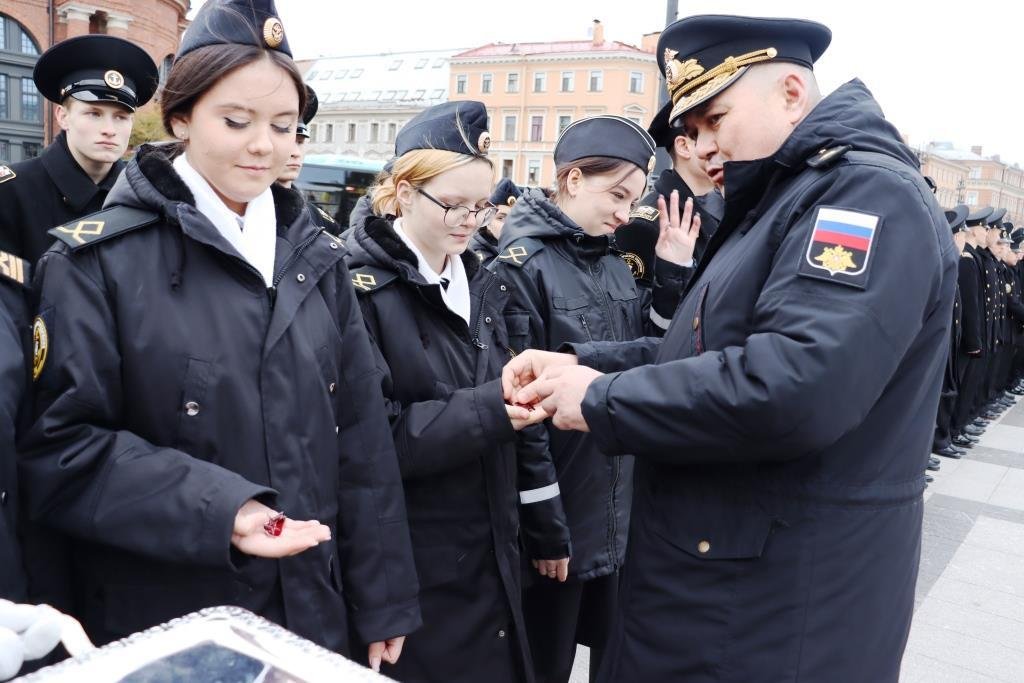 Курсантов приняли в «Юнфлот»