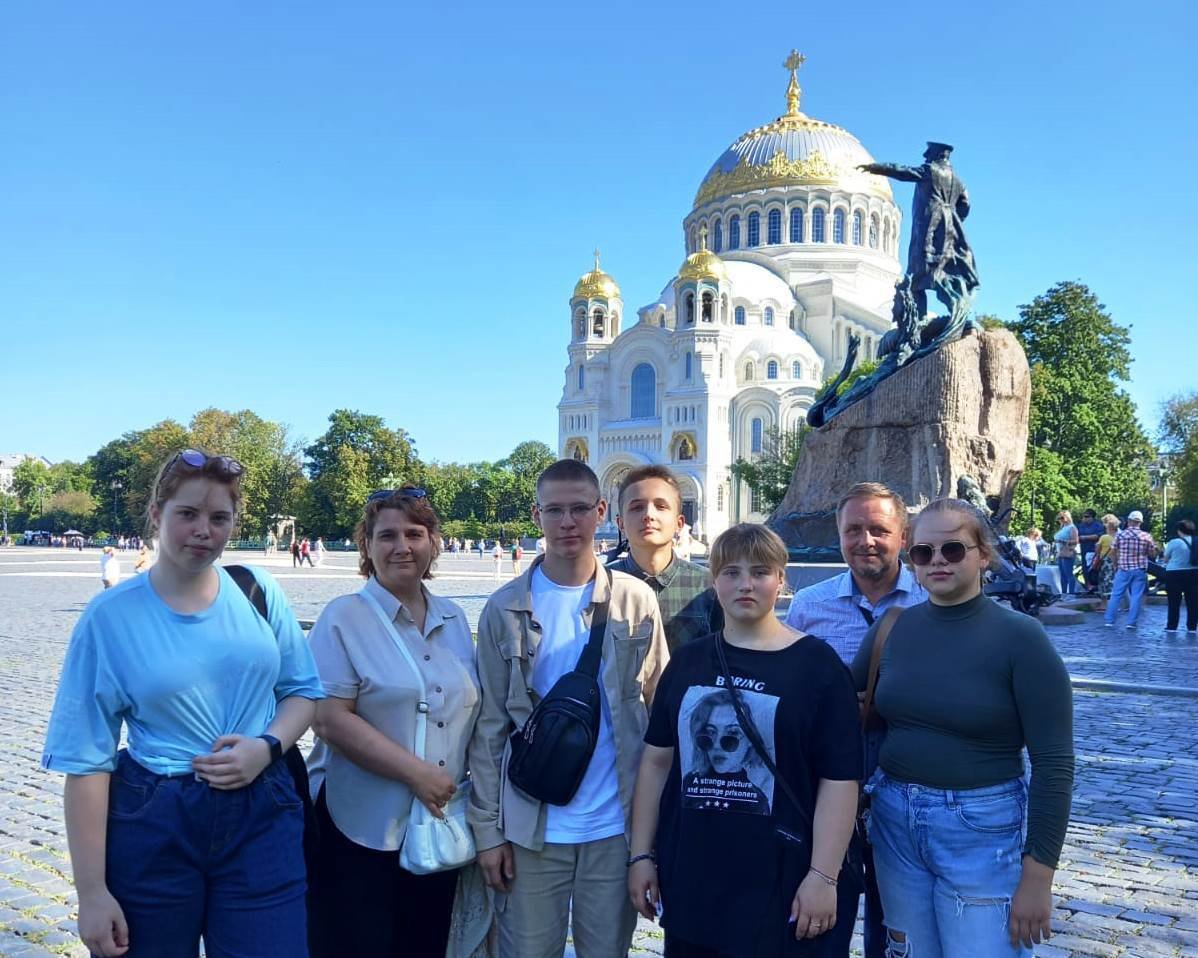 Первокурсники побывали в Кронштадте Первокурсники побывали в Кронштадте