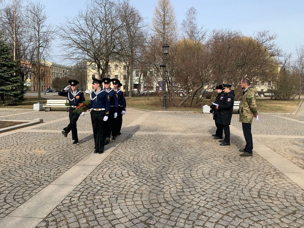 Курсанты из Кронштадта представят академию на городском этапе Смотра-конкурса почетных караулов