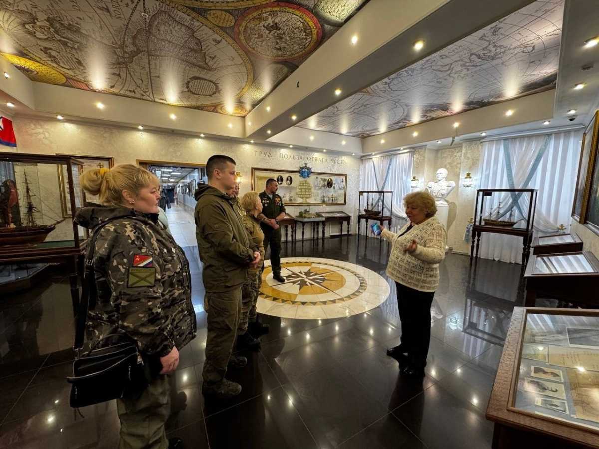 Участники СВО - гости историко-патриотического центра