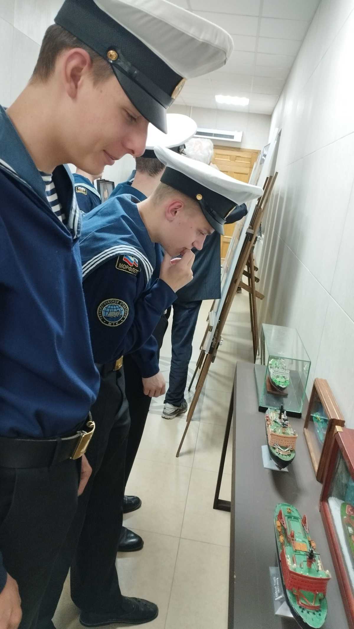 Встреча курсантов с представителями Метеорологического музея