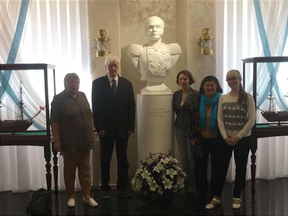 Встреча курсантов с представителями Метеорологического музея
